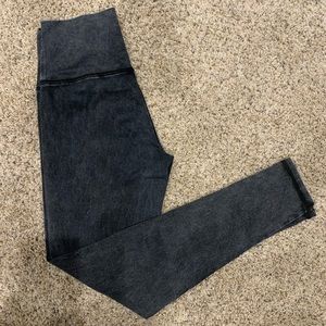 American Eagle Arie Real Acid Wash Leggings